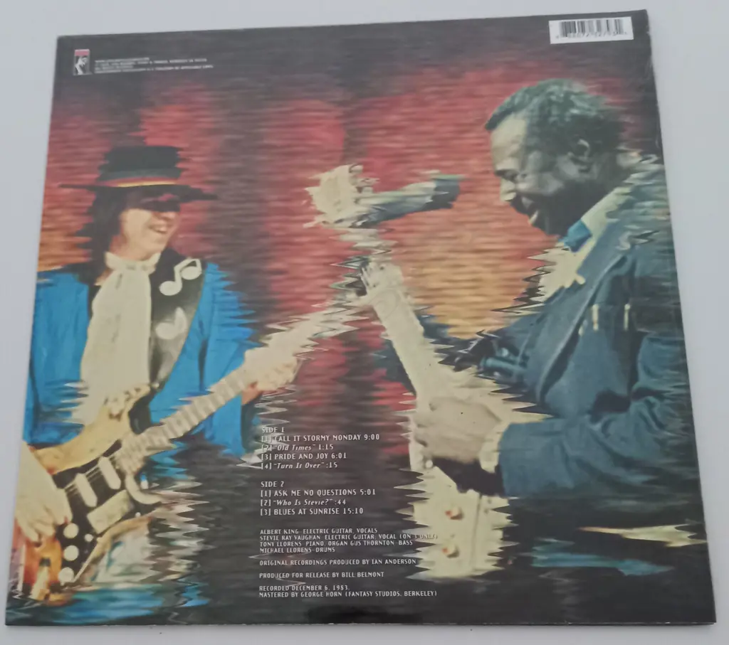 Albert King With Stevie Ray Vaughan, In Session, (Sealed Album) Image 1++